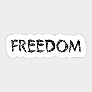 Freedom Sticker